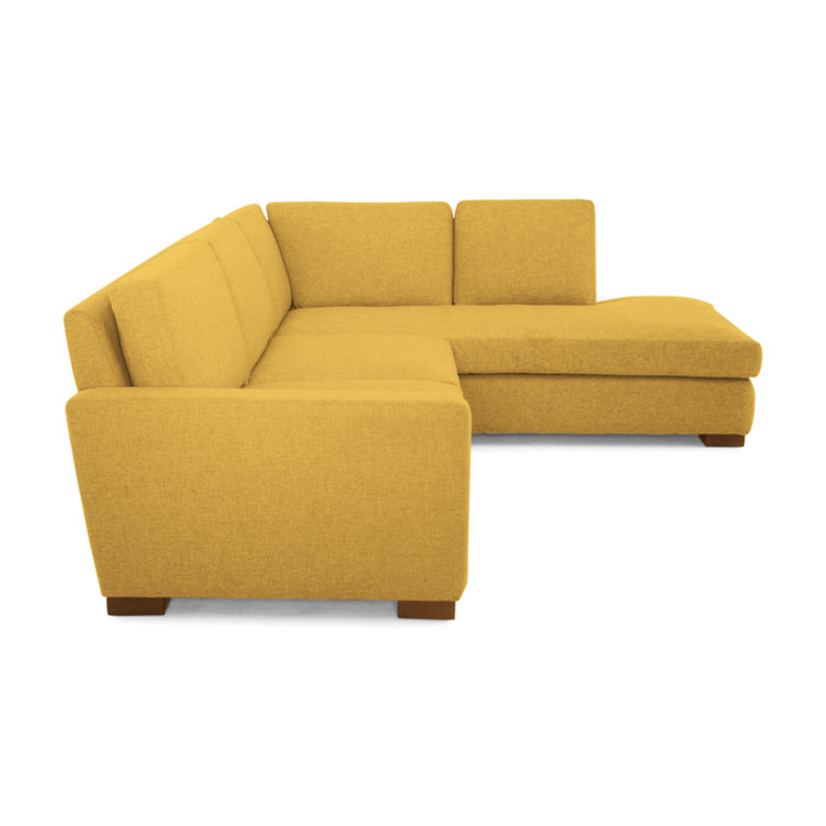 Tree Line Furniture 2 Piece Velvet Sectional Wayfair